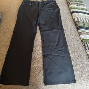 NEW Polo Jeans Ralph Lauren Women's Straight Casual Pants Size 8 Petite Black